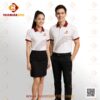 Đồng phục áo thun cổ trụ