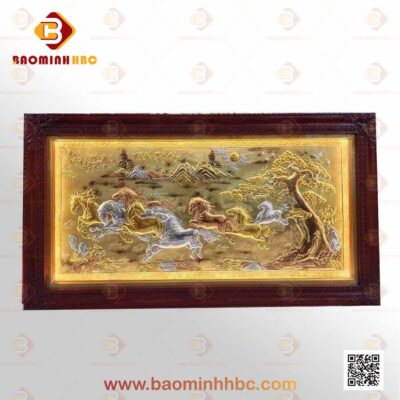 Tranh đồng Mã Đáo Thành Công 01 2 tranh đồng