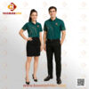 Áo thun đồng phục cổ trụ 24
