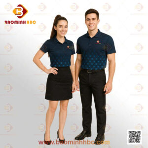 Đồng phục áo thun cổ trụ