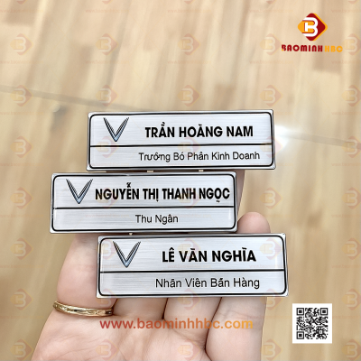 4 Mẫu Bảng Tên Nhân Viên Nổi Bật Tại Bảo Minh HBC 4 bangten02