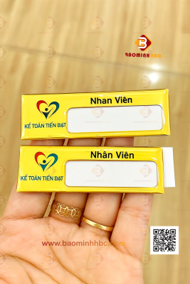 4 Mẫu Bảng Tên Nhân Viên Nổi Bật Tại Bảo Minh HBC 34 bangten03