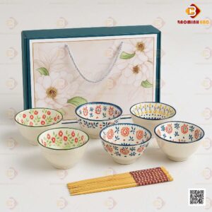 bộ 6 chén sứ cap cấp