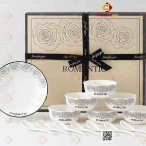 bộ 6 chén sứ cao cấp