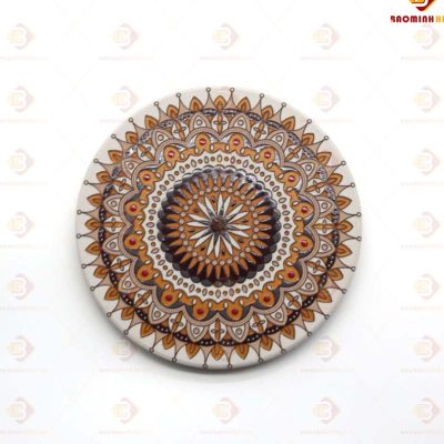 5 Lý Do Chọn Đế Lót Ly Bằng Gốm In Logo 2025 2 đế lót ly bằng gốm