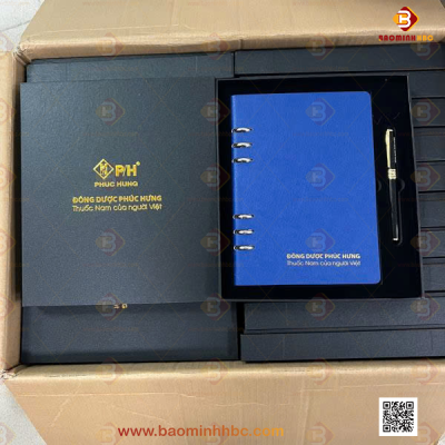 Bộ sổ bút 2 món: Món quà nhỏ, giá trị thương hiệu lớn 5 df47c5aee26a54340d7b15