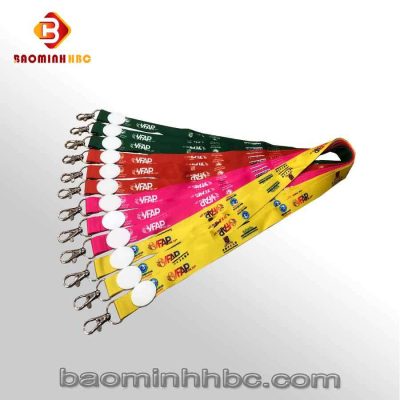 Dây đeo thẻ in logo