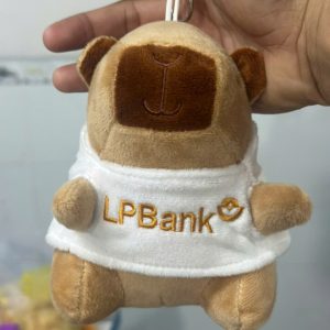 gấu bông in logo theo yêu cầu