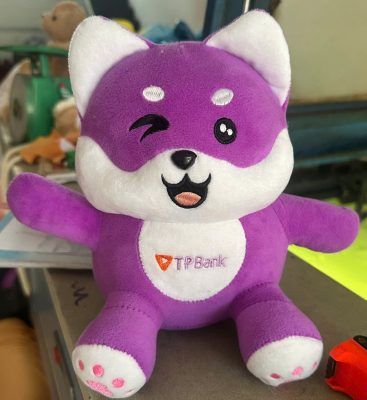 gấu bông in logo theo yêu cầu