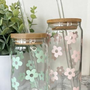 ly thủy tinh hình lon