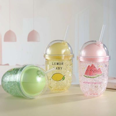 ly nhựa 2 lớp 450ml