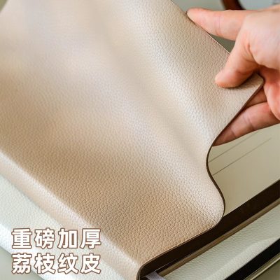 sổ tay bìa da dập logo