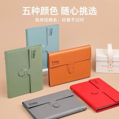 sổ tay bìa da gập ba