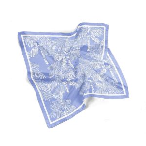 khăn lụa vuông in họa tiết