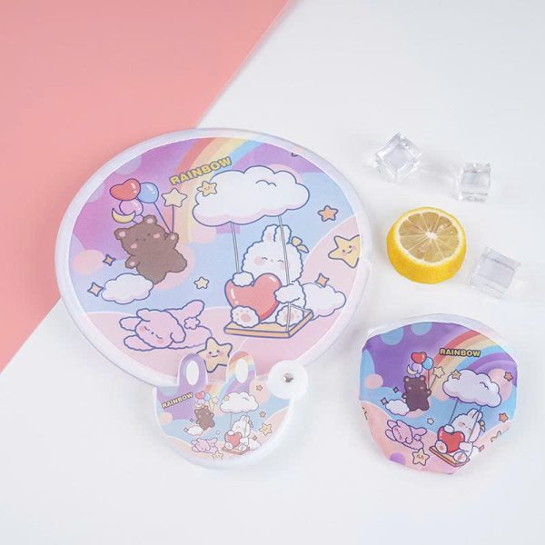 quạt gấp mini cầm tay