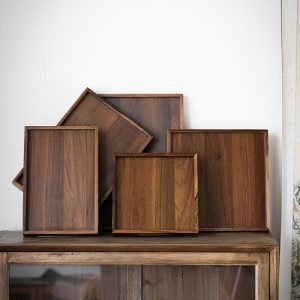 Khay Gỗ Tự Nhiên 3 khay gỗ tự nhiên