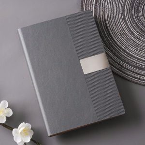 sổ tay bìa giả da 50 trang
