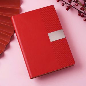 sổ tay bìa giả da 50 trang