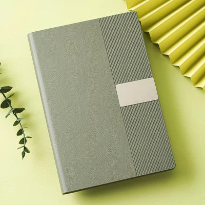 sổ tay bìa giả da 50 trang