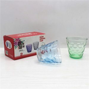 bộ 6 cốc thủy tinh hình giọt nước