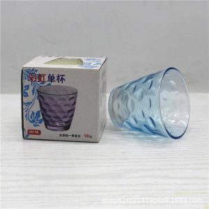 bộ 6 cốc thủy tinh hình giọt nước