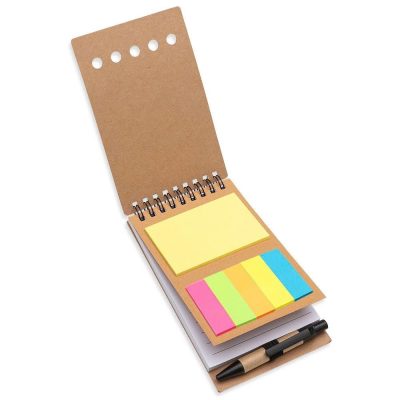 Sổ Tay Mini Kèm Giấy Note Và Bút 4 sổ tay mini