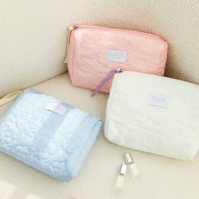 túi vải chần bông đựng mỹ phẩm