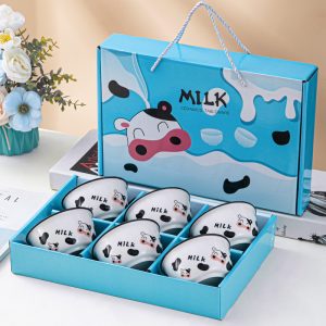Bộ 6 chén sứ quà tặng 3 bộ 6 chén sứ quà tặng
