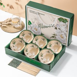 bộ 6 chén sứ quà tặng