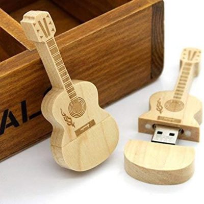 usb gỗ hình cây đàn