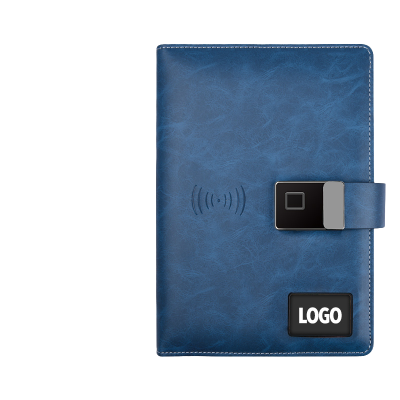 Sổ Da Sạc Cao Cấp – Giải Pháp Quà Tặng 4.0 2 sổ da sạc