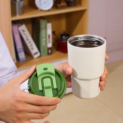 Ly Cà Phê Cá Nhân Có Nắp – Gọn Nhẹ & Hiện Đại 4 ly cà phê