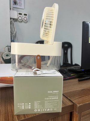 Quạt hơi nước mini 4 Qautj 2 tầng