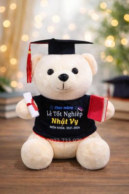 Gấu Bông Tốt Nghiệp 2 Gấu bông tốt nghiệp