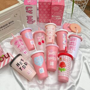 Ly Uống Nước Hoạt Hình Dễ Thương