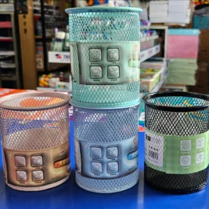 Rổ Bút Sắt Nhiều Màu 9221