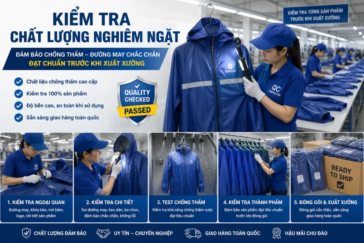 Áo Mưa Chất Lượng Cao Cấp 1 Người sử dụng áo mưa chất lượng khi đi xe máy