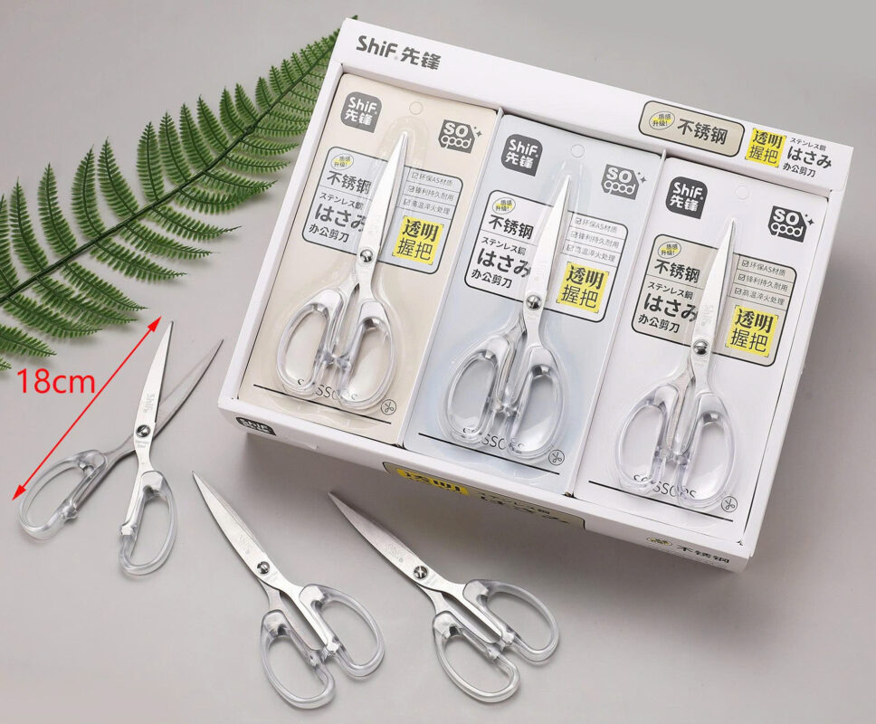 Kéo Cắt Giấy Mini Inox Cao Cấp