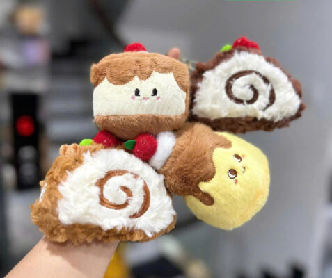Móc Khóa Gấu Bông Dễ Thương