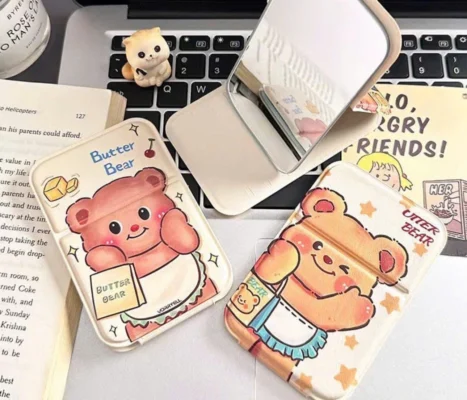 Top 5 Lý Do Gương Cầm Tay Mini Hình Thú Cute Được Giới Trẻ Yêu Thích 3 Gương Cầm Tay Mini Hình Thú Cute