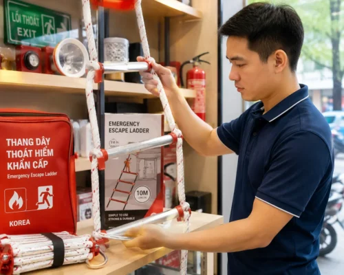 Thang Dây Thoát Hiểm Khẩn Cấp – Giải Pháp An Toàn Không Thể Thiếu Cho Mọi Gia Đình 4 thang day thoat hiem