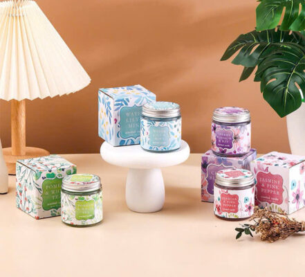 Nến Thơm Hũ Thủy Tinh Mini