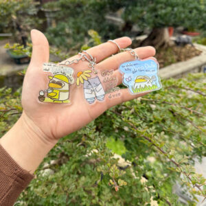 Móc Khóa Acrylic Hoạt Hình Dễ Thương