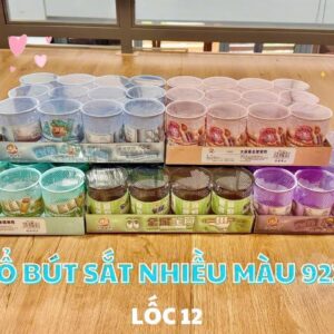 Rổ Bút Sắt Nhiều Màu 9221