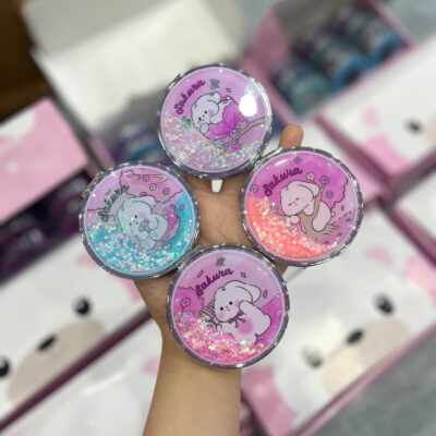 Gương Mini Kim Tuyến Hoạt Hình Dễ Thương