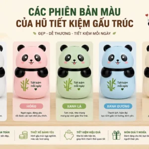 Hũ Tiết Kiệm Gấu Trúc Quà Tặng Doanh Nghiệp Độc Đáo 3 Hũ Tiết Kiệm Gấu Trúc Quà Tặng Doanh Nghiệp Độc Đáo