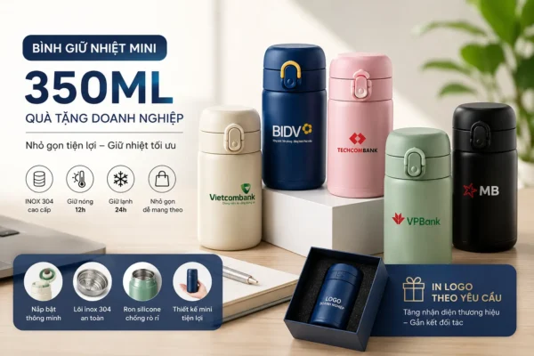 Bình Giữ Nhiệt Mini Quà Tặng Doanh Nghiệp