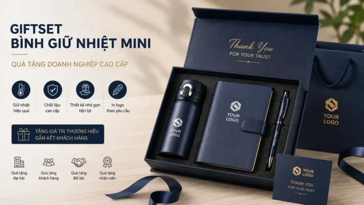 Bình Giữ Nhiệt Mini Quà Tặng Doanh Nghiệp