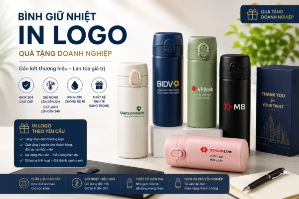 Bình Giữ Nhiệt Mini Quà Tặng Doanh Nghiệp
